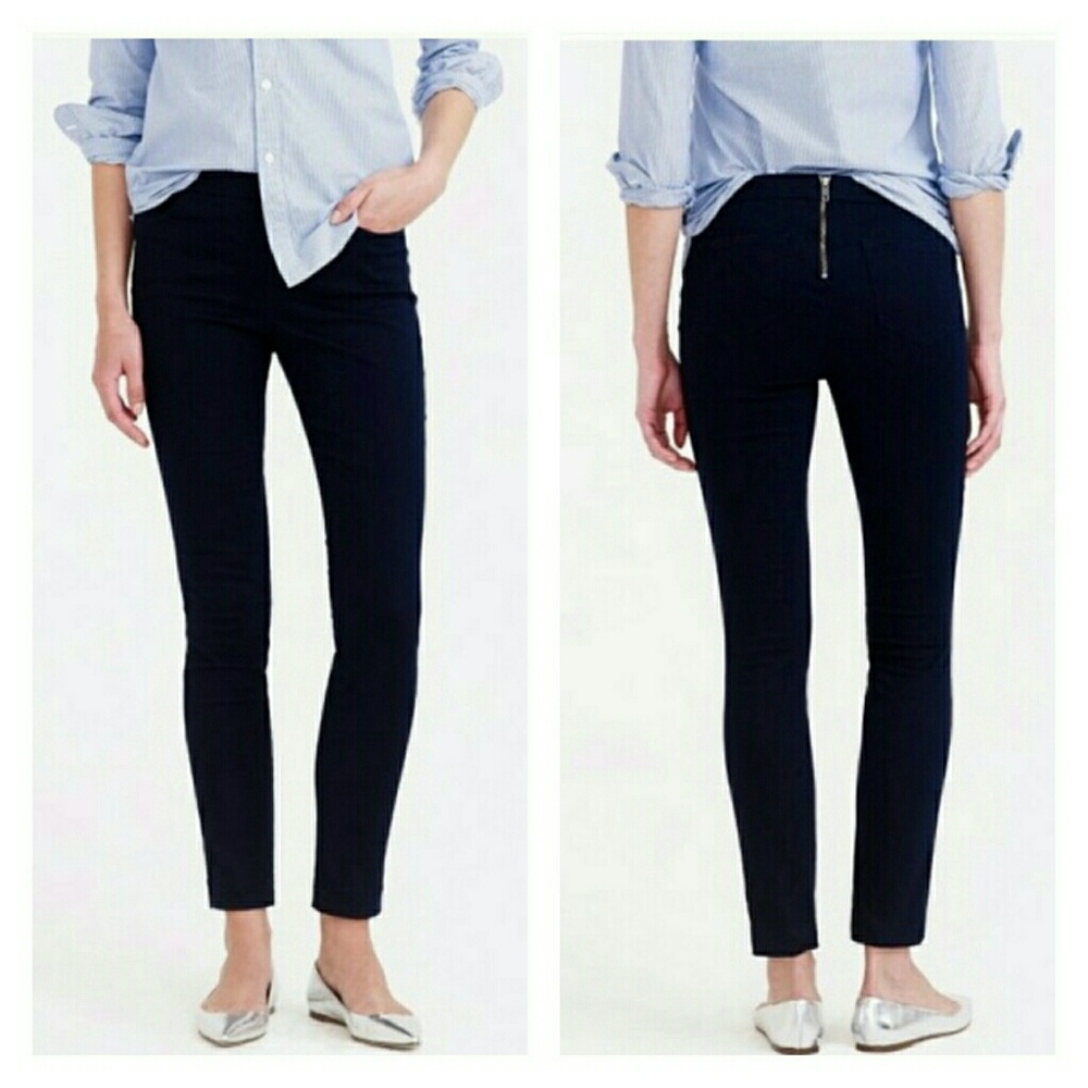 Black J. Crew Dannie Skinny Pants